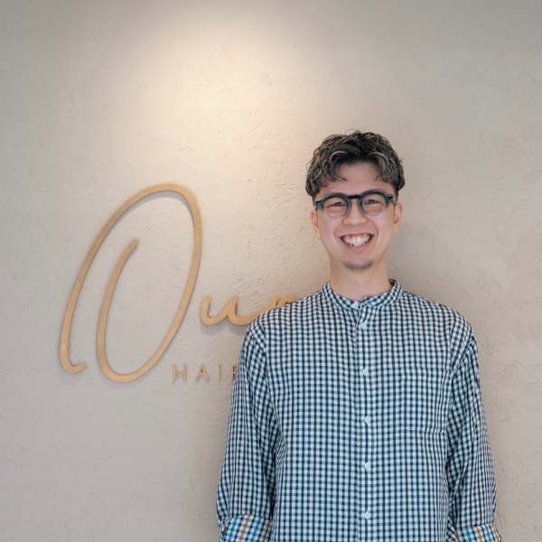 【シェアサロン】Our. HAIR SALON【アウァ ヘアサロン】のスタッフ紹介。森田 涼介