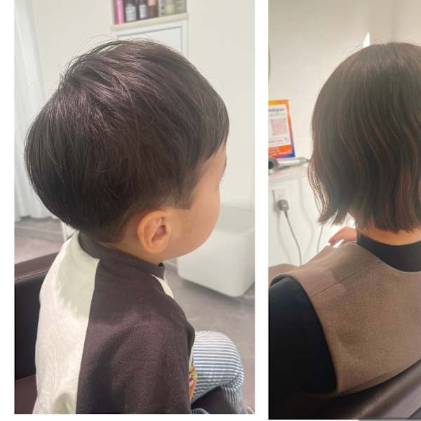 ミニボブ 刈り上げショート