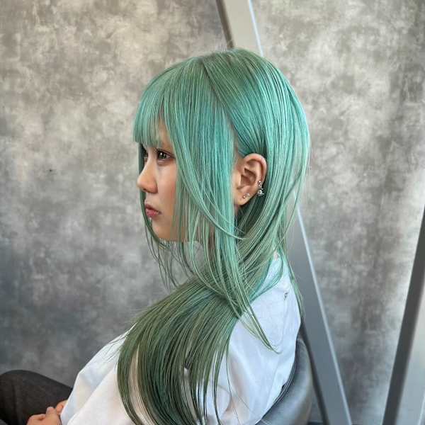 ワントーン　デザインカラー　ハイトーン　表参道/原宿