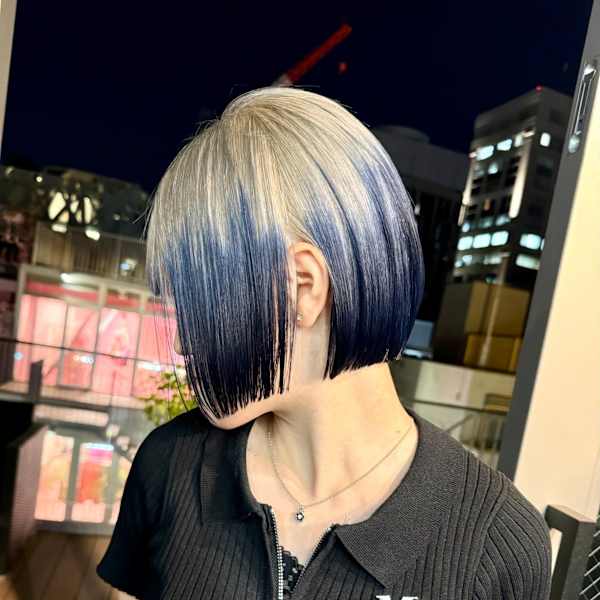 ルーツカラー　デザインカラー　ハイトーン　表参道/原宿