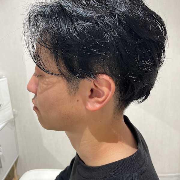 メンズ パーマ|【全席半個室】/仙台駅近/ノンジアミン　hairmake＆design Axe-l