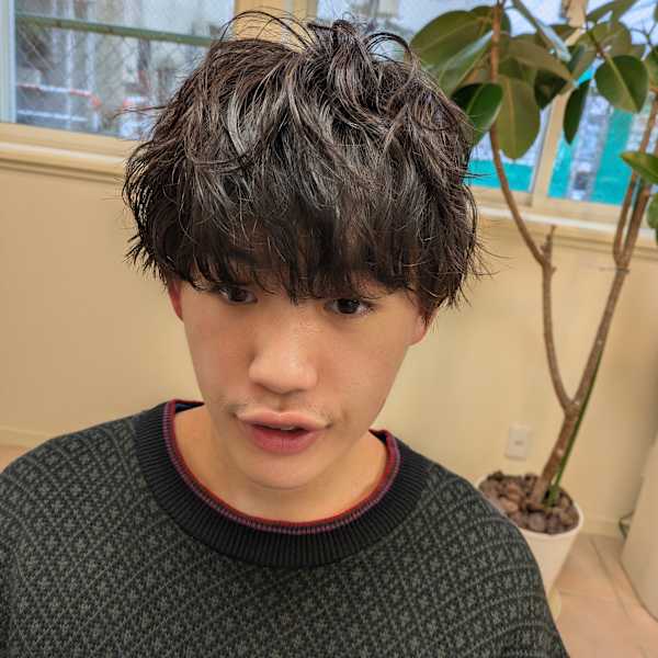 ツーブロパーマスタイル|nova hair