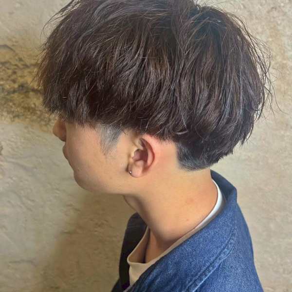 【Flor_上大岡】*メンズマッシュ＋フェザーパーマ*