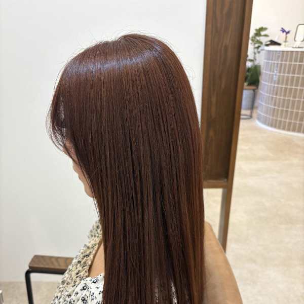 美髪ストレート