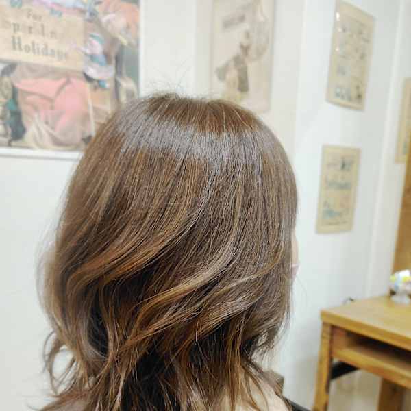 [脱白髪染め]デザイン☆グレイカラー