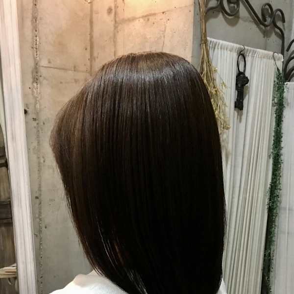 30代40代50代60代 乾かすだけでまとまるシンプルミディ