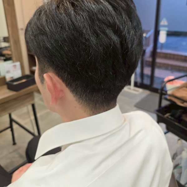 メンズカット/パーマ/グレイカラー/鎌取駅/韓国風/白髪染め