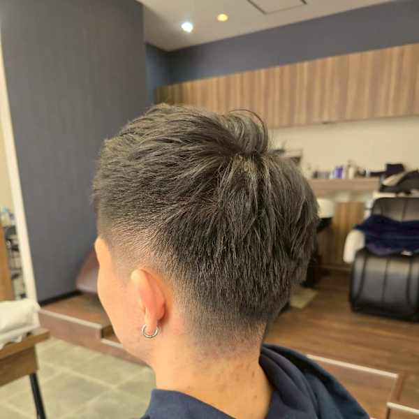 メンズカット/パーマ/グレイカラー/鎌取駅/韓国風/白髪染め