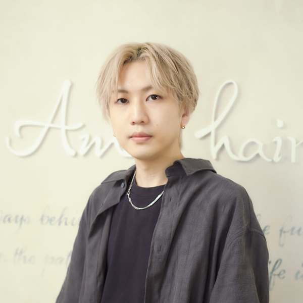 Aman hair-e 吉祥寺東口店 アマンヘアーイースト【アマンヘアー イー】のスタッフ紹介。Riku
