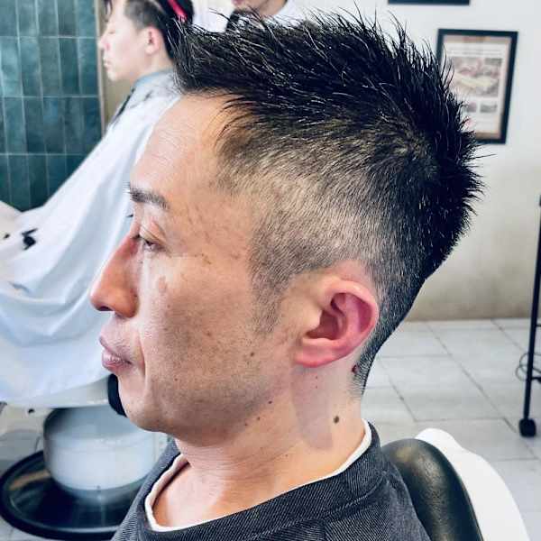 【40代 男性】ロンドンベリーショート（大宮/バーバー）