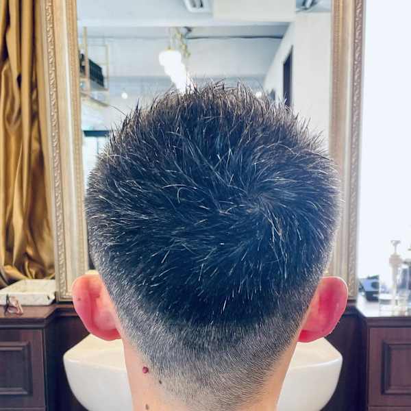 【40代 男性】ロンドンベリーショート（大宮/バーバー）