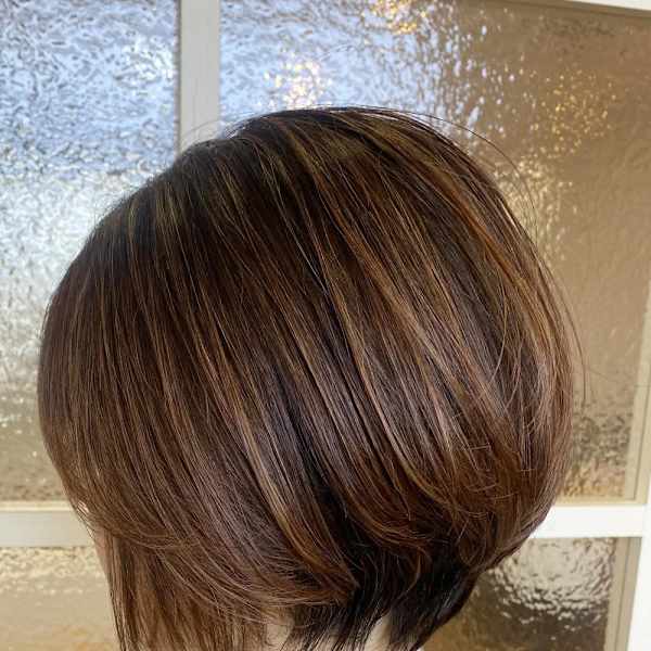 大人菱形ショート☆骨格補正