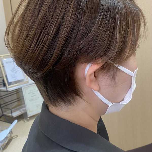 どの角度からもキレイ☆ハンサムショート