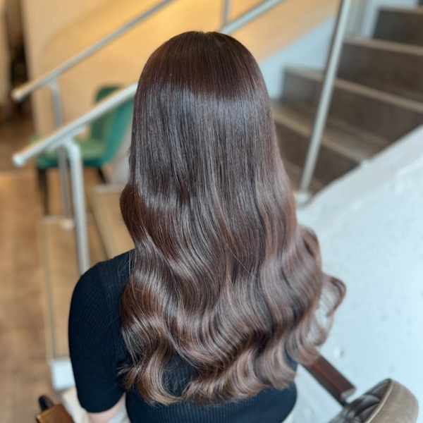 大人かわいいチョコレートブラウン