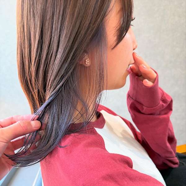 インナーパープルカラー。