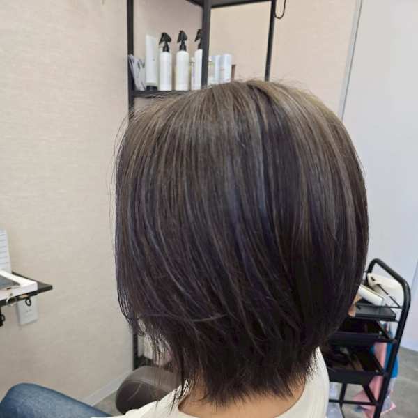 ボブスタイル ハイライト
