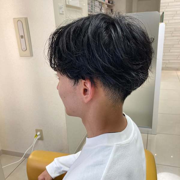 ニュアンスパーマ風アイロン仕上げ|MENARD BILEC