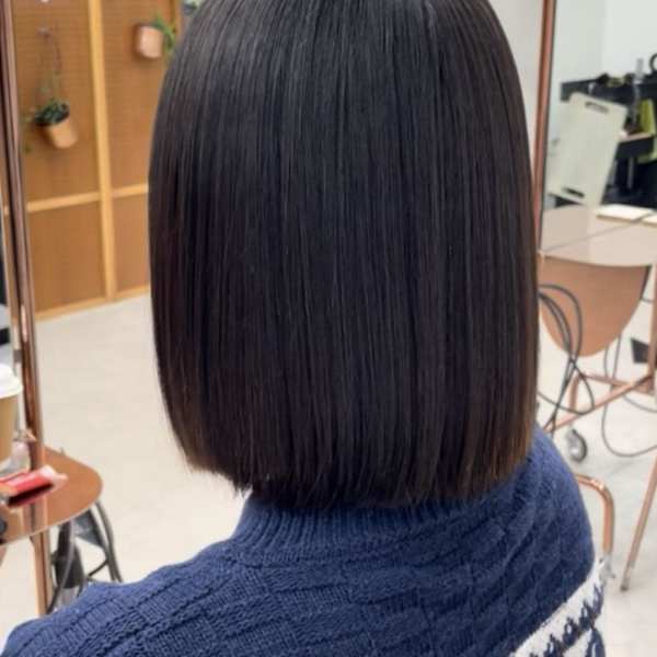 美髪矯正/ボブ/髪質改善