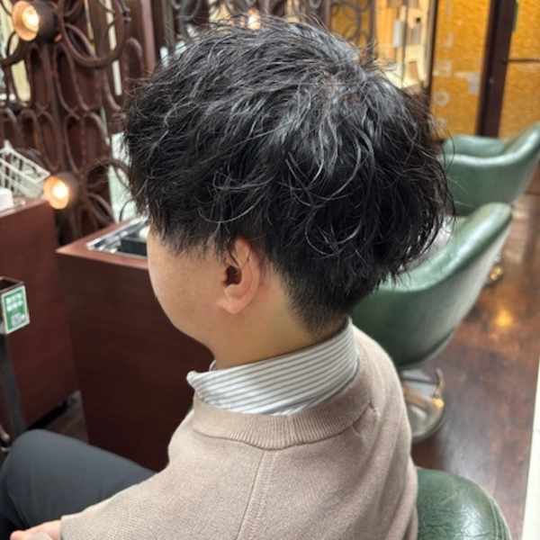 マッシュ×パーマ【シャドウパーマ】|tip・top 京成小岩店