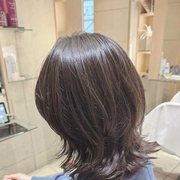 スタイリング楽ちんくびれレイヤーボブ
