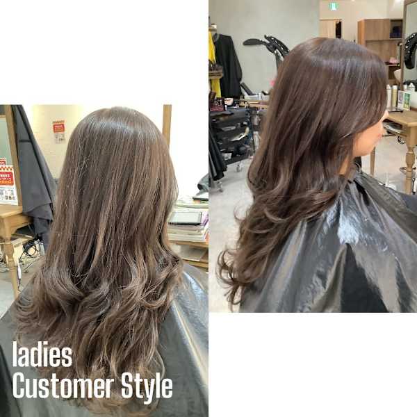 Customer Style 大人ロングウルフ