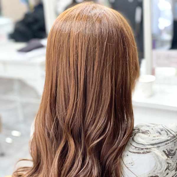 アプリコット/ミディアムレイヤー|HairSalon SHIAN 立川店