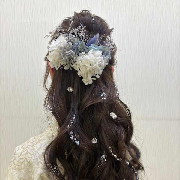 卒業式ヘア!ハーフアップ