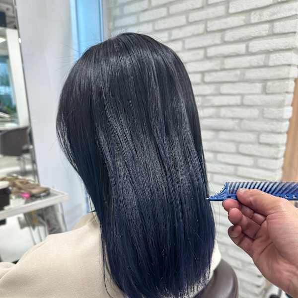 ネイビーブルーグラデーション