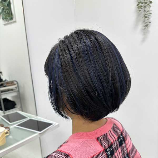 ブルーハイライト|Hair by PROVE