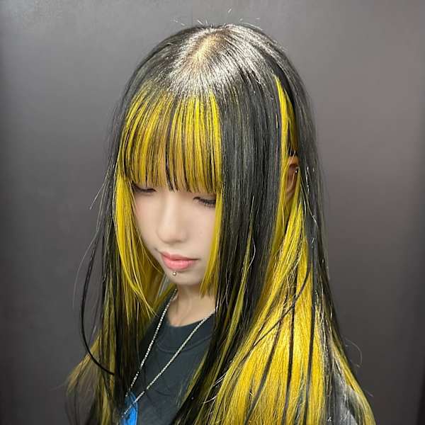 アンブレラカラー デザインカラー ハイトーン 表参道/原宿