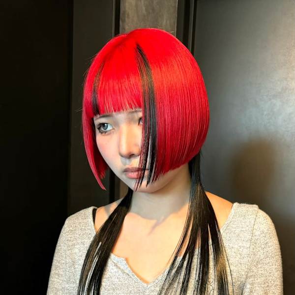 セクションカラー デザインカラー ハイトーン 原宿/表参道