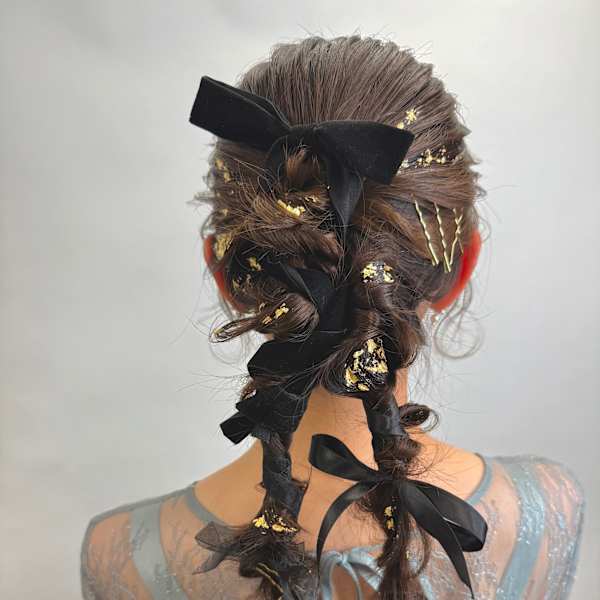 ミドルのツインアレンジ! ヘアセット ヘアアレンジ