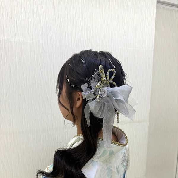 卒業式スタイル♪個性派サイドポニーテール