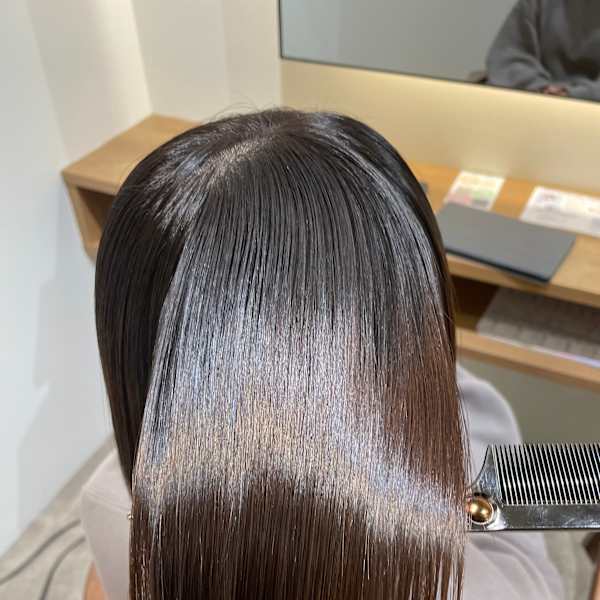 サラツヤボブ美髪矯正！|髪質改善 個室サロン LUNAS 福岡天神