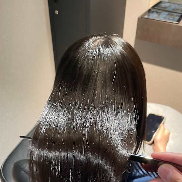 サラツヤボブ美髪矯正！|髪質改善 個室サロン LUNAS 福岡天神