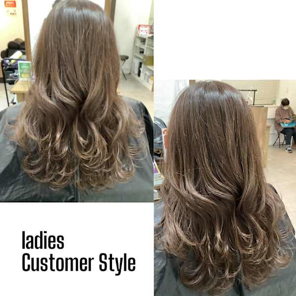 Customer Style 大人ロングウルフ2