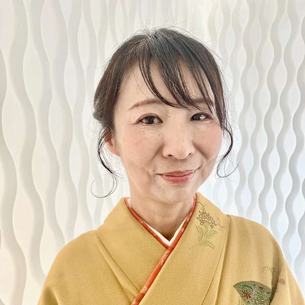 入学式　和装　編み込みヘアセット