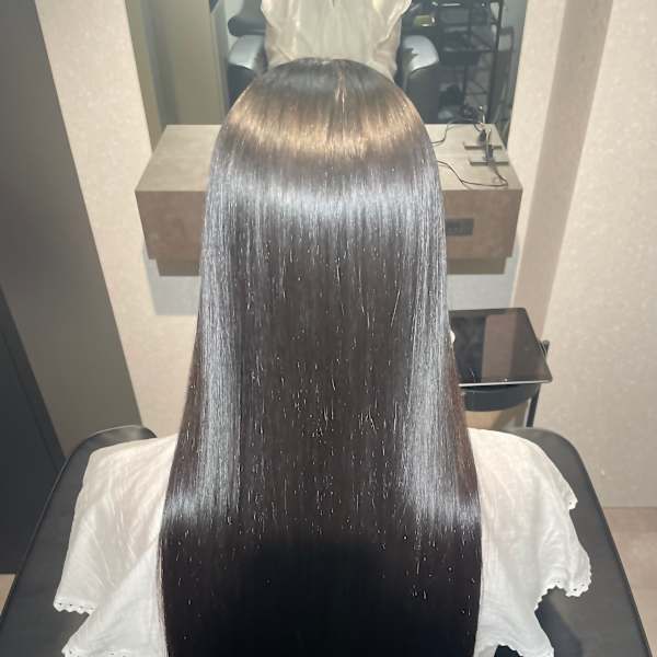 サラツヤ柔らか美髪矯正！|髪質改善 個室サロン LUNAS 福岡天神