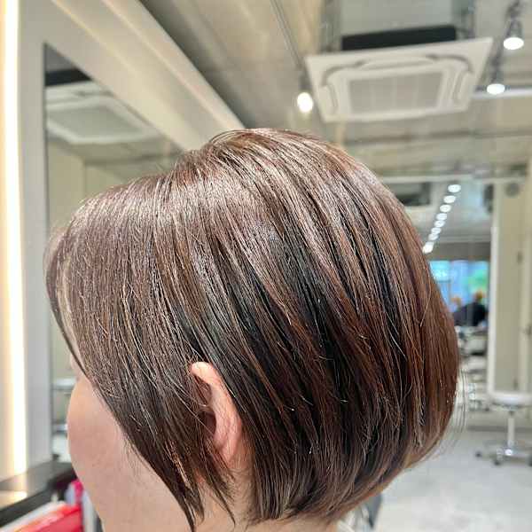 【RISK 飛澤】可愛いボブスタイル　ショート　丸みシルエッ|HAIR DESIGN RISK