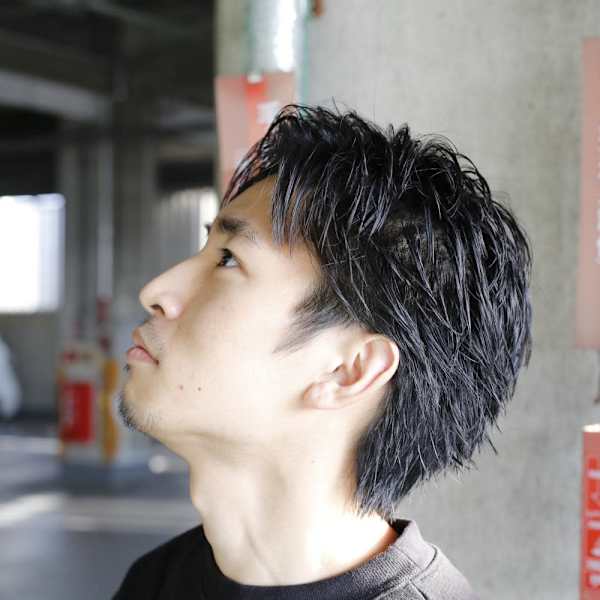 スパイキーショート|Hair design D. ulu 宇都宮【ヘアーデザイン ディードット ウル】