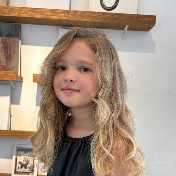 カーリーヘアー、キッズカット