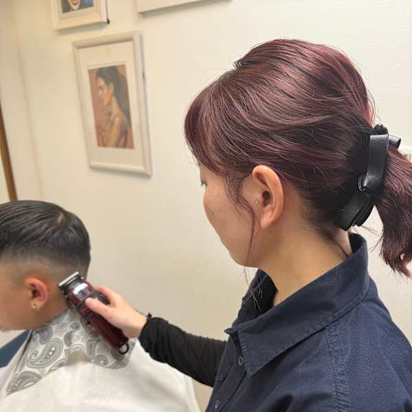 BARBER SHOP cozy【バーバーショップコージー】のスタッフ紹介。堀部 智美
