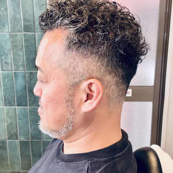 【50代 男性】ロンドンイケオジパーマ(大宮/バーバー)