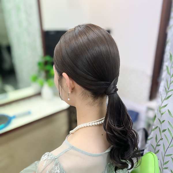 タイトポニーテール|Hair Salon Lashic...らしく
