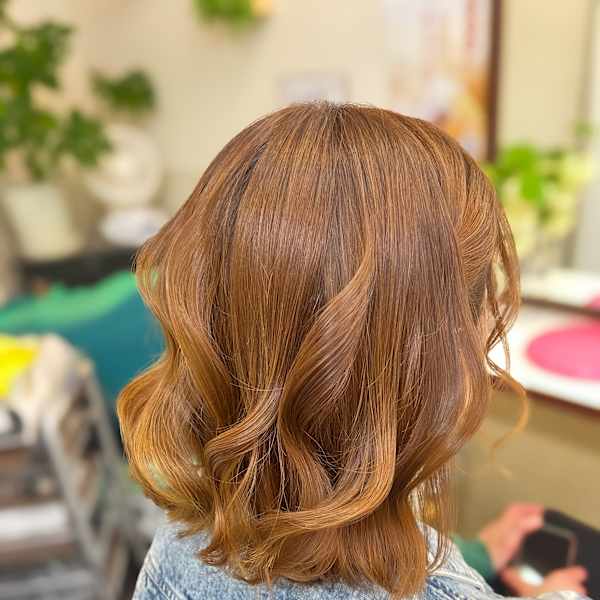 ボブのダウンスタイル