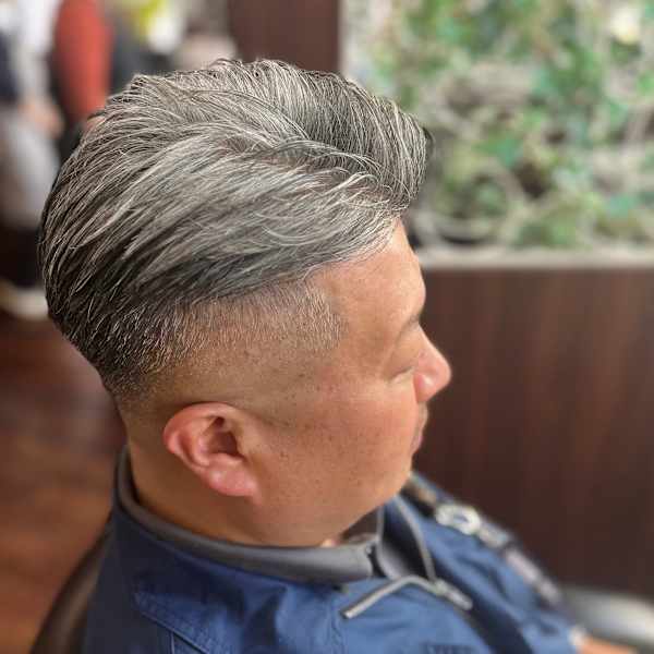 フェードツーブロックスタイル|Grooming＆Hair Salon SKY 南口店