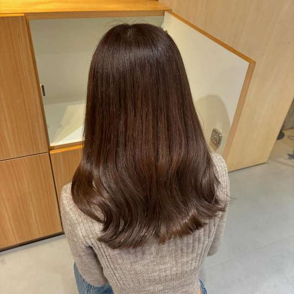 ツヤUPトリートメント×透明感カラー|Asheoleng