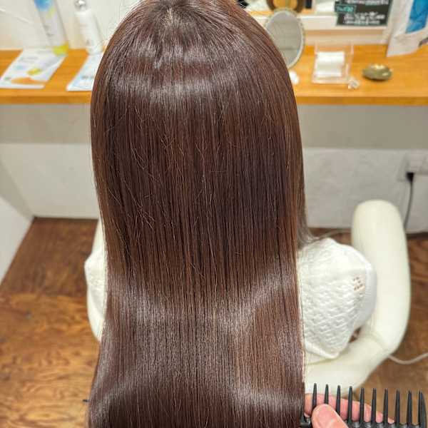 水素縮毛矯正|Hair Salon Leaf