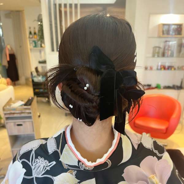 袴お着付け×ヘアセット