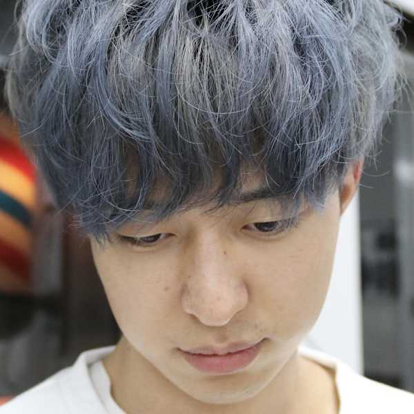 マッシュ×ブルーシルバー|Shindy BARBER & MEN's STYLE SHOP